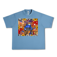 Fourth Of July Truck Urban Heavy Tee | Teevron