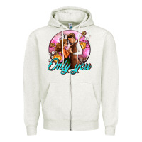 Oatmeal Heather only you and couple with keys Zipper Hoodie - AdoDesignShop
