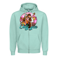 Seafoam only you and couple with keys Zipper Hoodie - AdoDesignShop