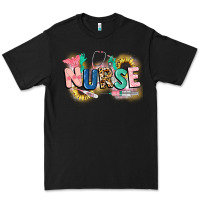 Black nurse Premium Tee - CowGirlArtShop