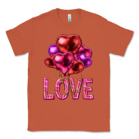Copper Love heart balloons Valentine's Day Classic Tee - HowdyJamesFarm