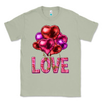 Matcha Love heart balloons Valentine's Day Classic Tee - HowdyJamesFarm