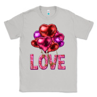 Moon Dust Love heart balloons Valentine's Day Classic Tee - HowdyJamesFarm