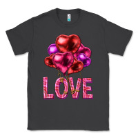 Smoke Love heart balloons Valentine's Day Classic Tee - HowdyJamesFarm