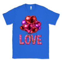 True Royal Love heart balloons Valentine's Day Classic Tee - HowdyJamesFarm