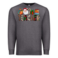 Charcoal Heather teacher christmas Premium Sweatshirt - JahusDesignShop