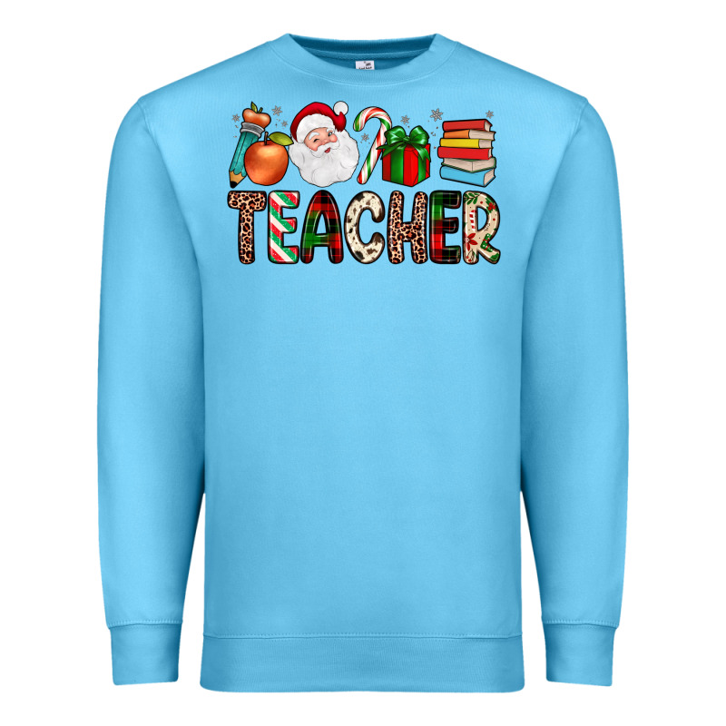 Teacher Christmas Premium Sweatshirt by JahusDesignShop | Teevron