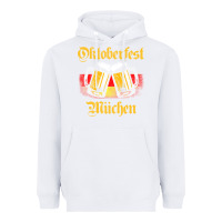 White Oktoberfest Munich Heavyweight Hoodie - baoMotion