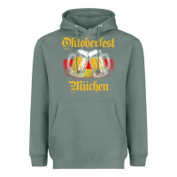 Sage Oktoberfest Munich Heavyweight Hoodie - baoMotion