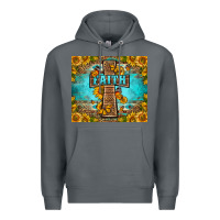 Rock Western Faith Cross Butterfly Premium Hoodie - LillyAllenDesigns