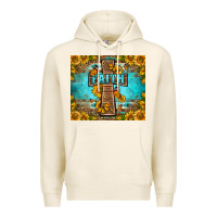 Tofu Western Faith Cross Butterfly Premium Hoodie - LillyAllenDesigns