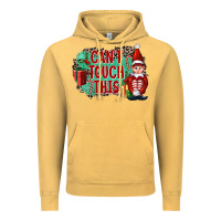 Vintage Mustard Christmas Can't Touch This Elf Vintage Hoodie - FaDigitalArtStudio