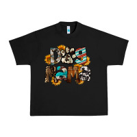 Black Dog Mama Mother's Day Urban Heavy Tee - FaDigitalArtStudio