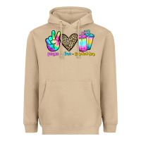Mushroom peace love loaded tea Heavyweight Hoodie - JahusDesignShop