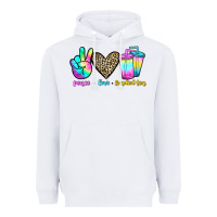 White peace love loaded tea Heavyweight Hoodie - JahusDesignShop