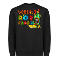 Black tequila porfavor Heavyweight Sweatshirt - AdoDesignShop