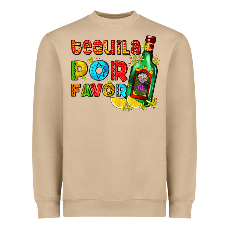 Tequila Porfavor Heavyweight Sweatshirt by AdoDesignShop | Teevron