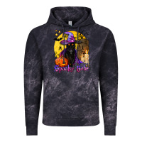 Cloud Black spooky babe black witch cat Vintage Hoodie - BundleAndBundleShop