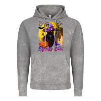 Cloud Rock spooky babe black witch cat Vintage Hoodie - BundleAndBundleShop