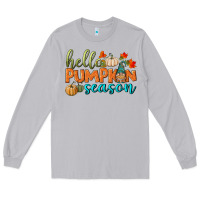 Moon Dust hello pumpkin season Long Sleeve Tee - BundleAndBundleShop