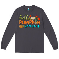 Smoke hello pumpkin season Long Sleeve Tee - BundleAndBundleShop