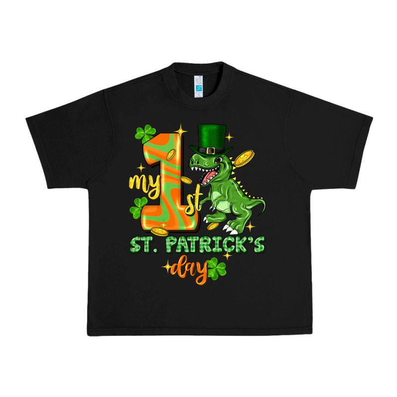 My First St. Patricks Day Urban Heavy Tee by FaDigitalArtStudio | Teevron