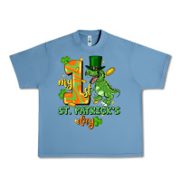 Pebble Blue my first st. patricks day Urban Heavy Tee - FaDigitalArtStudio