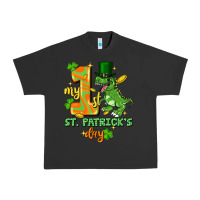 Pigment Black my first st. patricks day Urban Heavy Tee - FaDigitalArtStudio