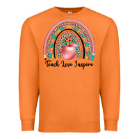 Carrot teach love inspire Premium Sweatshirt - JahusDesignShop