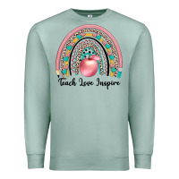Seafoam teach love inspire Premium Sweatshirt - JahusDesignShop