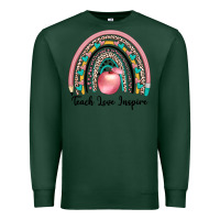 Sports Green teach love inspire Premium Sweatshirt - JahusDesignShop