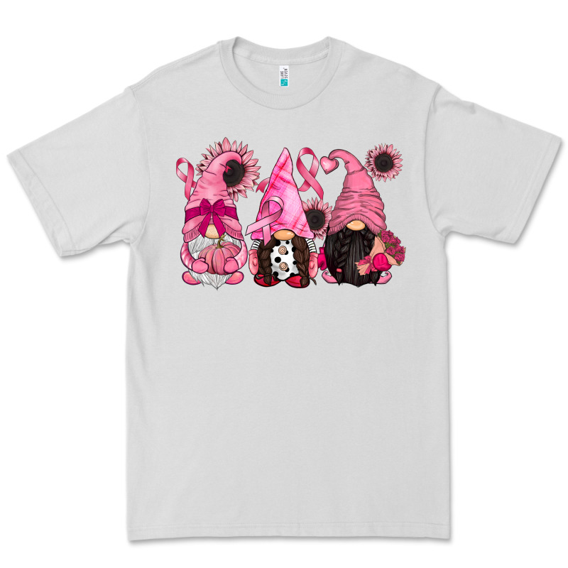 Breast Cancer Gnomes Premium Tee by CowGirlArtShop | Teevron