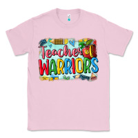 Bubblegum Pink teacher of warriors Classic Tee - CowGirlArtShop