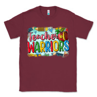Burgundy teacher of warriors Classic Tee - CowGirlArtShop