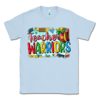Dusty Blue teacher of warriors Classic Tee - CowGirlArtShop