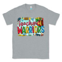 Heather Grey teacher of warriors Classic Tee - CowGirlArtShop