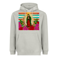 Moon Dust our lady of guadalupe cactus leopard Heavyweight Hoodie - JahusDesignShop