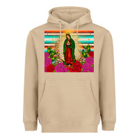 Mushroom our lady of guadalupe cactus leopard Heavyweight Hoodie - JahusDesignShop