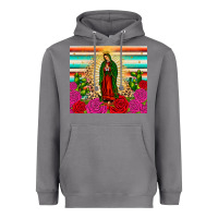 Storm our lady of guadalupe cactus leopard Heavyweight Hoodie - JahusDesignShop