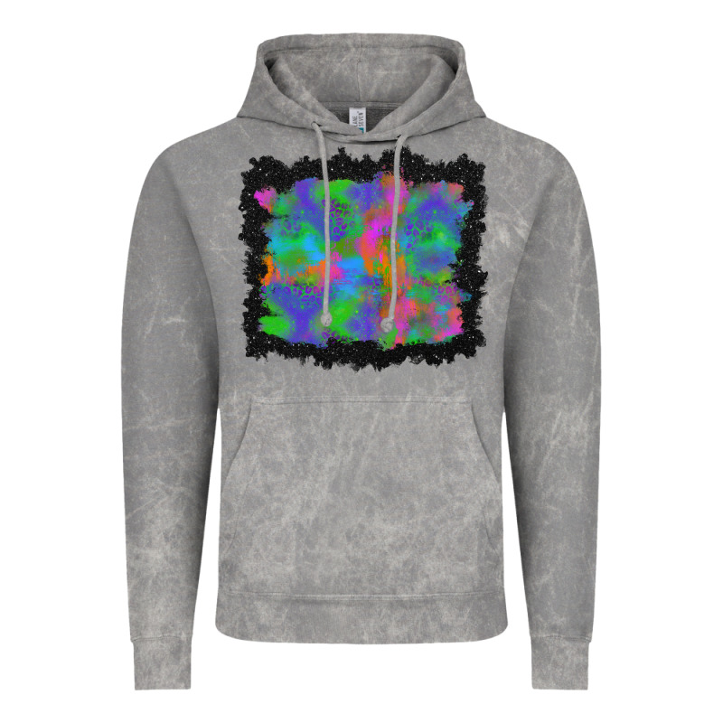 Halloween Neon Leopard Background Vintage Hoodie by BundleAndBundleShop | Teevron