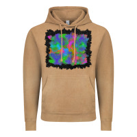 Vintage Camel halloween neon leopard background Vintage Hoodie - BundleAndBundleShop