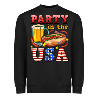 Black party in the usa Heavyweight Sweatshirt - AdoDesignShop