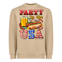 Mushroom party in the usa Heavyweight Sweatshirt - AdoDesignShop