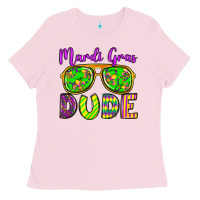Mardi Gras Dude Olivia Ladies Tee | Teevron