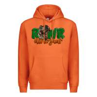 Carrot Rawr Dinosaur Premium Hoodie - LillyAllenDesigns
