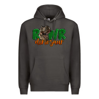 Smoke Rawr Dinosaur Premium Hoodie - LillyAllenDesigns
