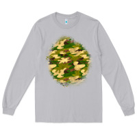 Moon Dust camouflage patch Long Sleeve Tee - BundleAndBundleShop
