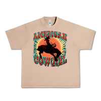 Burro American cowgirl 4th of july Urban Heavy Tee - FaDigitalArtStudio