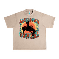 French Oak American cowgirl 4th of july Urban Heavy Tee - FaDigitalArtStudio