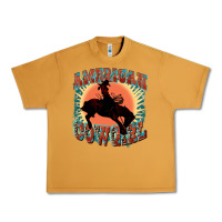 Peanut Butter American cowgirl 4th of july Urban Heavy Tee - FaDigitalArtStudio